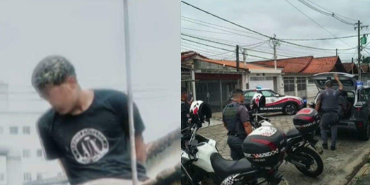 Quando os policiais chegaram ao local, os criminosos já haviam fugido pelos telhados das residências próximas