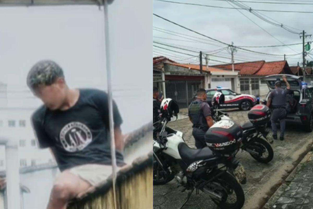 Quando os policiais chegaram ao local, os criminosos já haviam fugido pelos telhados das residências próximas