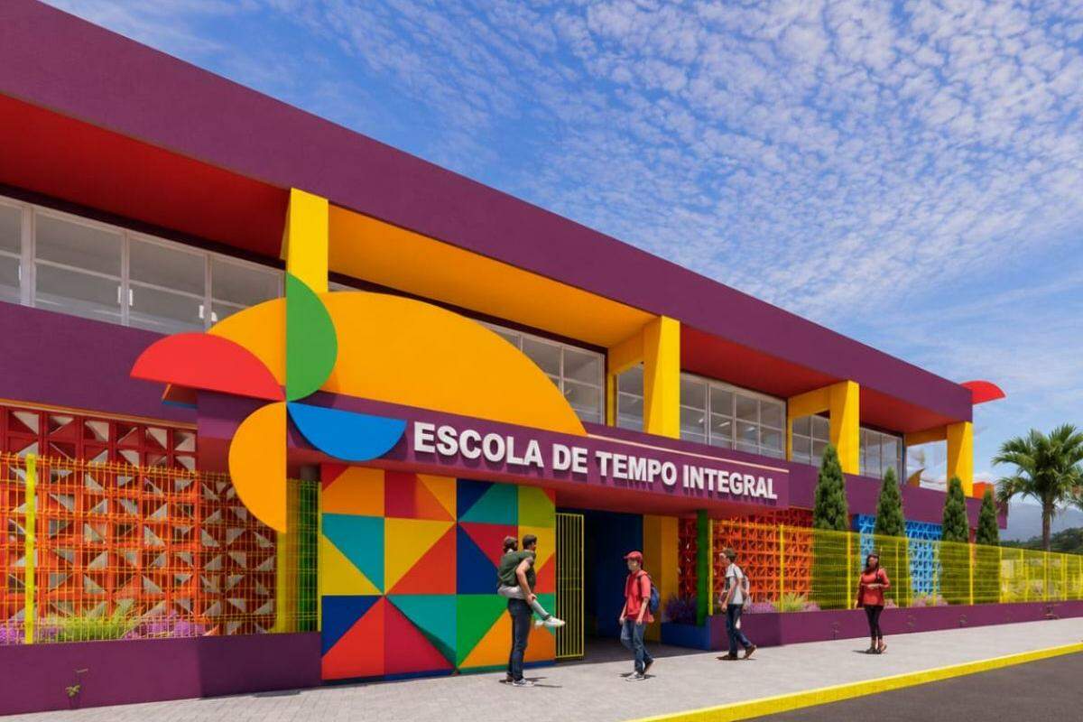 Projeto da nova escola prevê 13 salas de aula e prédio com acessibilidade.