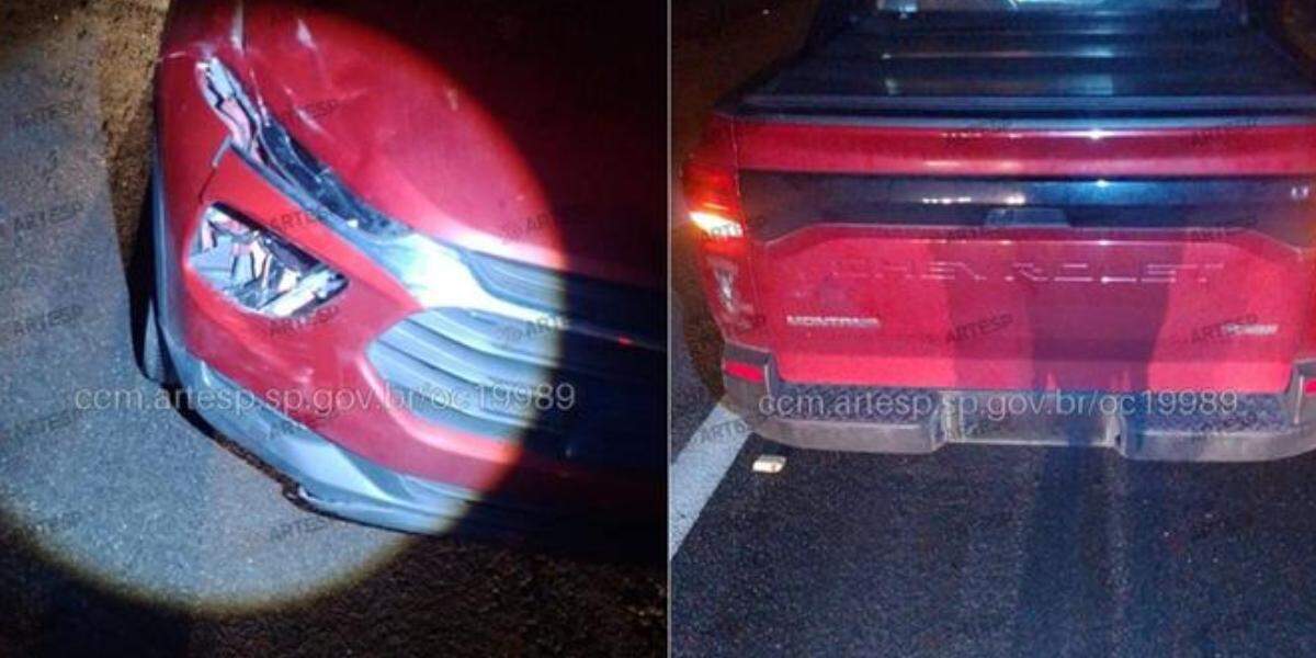 Vítima foi atingida por uma uma caminhonete Montana na noite de sábado (5)