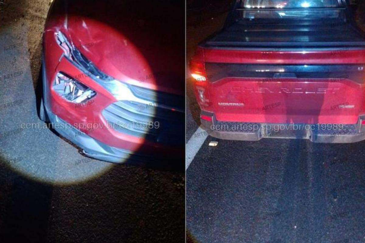 Vítima foi atingida por uma uma caminhonete Montana na noite de sábado (5)