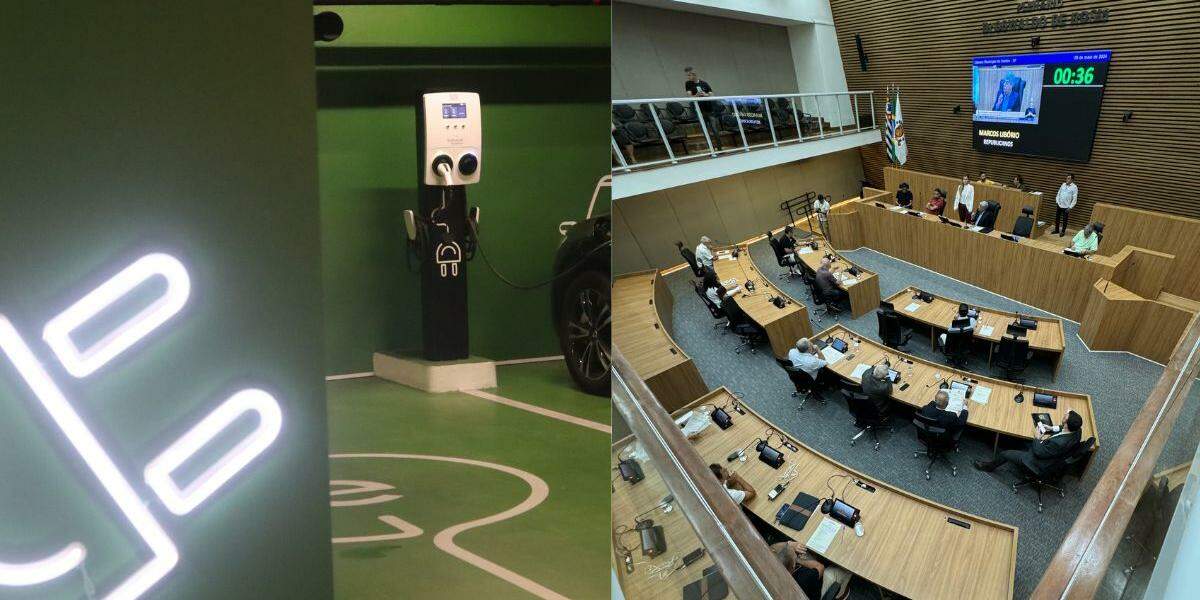 O projeto, que tramita na Câmara de Santos, estabelece que os estacionamentos com mais de 50 vagas deverão reservar ao menos 2% do total para os veículos contemplados pela lei