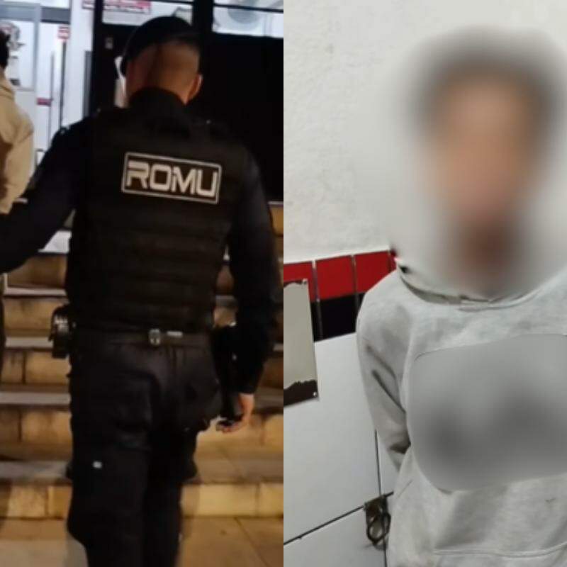 O homem foi encaminhado para o Distrito Policial Sede de Guarujá