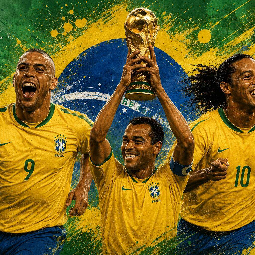 O hexa, para essa geração, é a chance de ver a Seleção brasileira campeã pela primeira vez em suas vidas