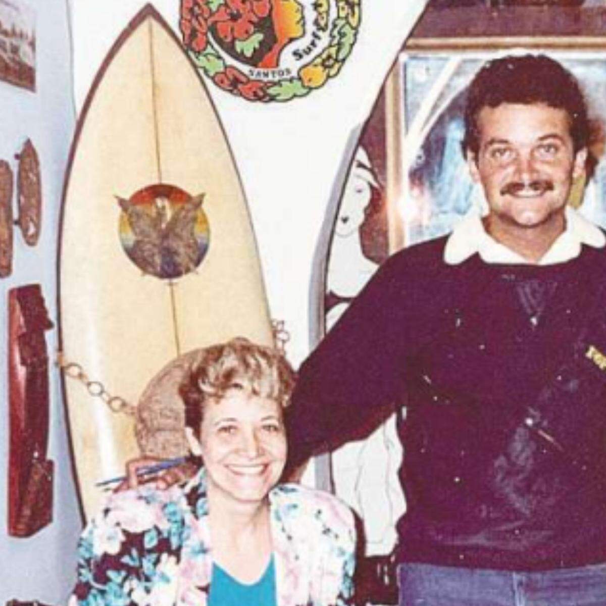 Roni começou a fazer pranchas em casa