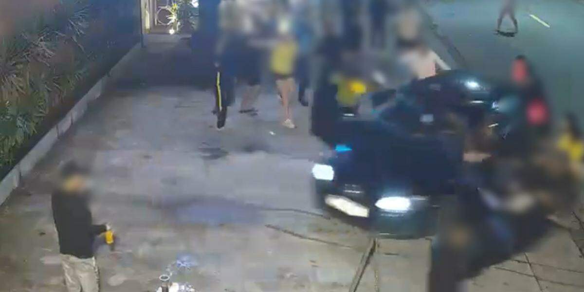 O caso ocorreu na Avenida Tupiniquins, no Japuí, em São Vicente