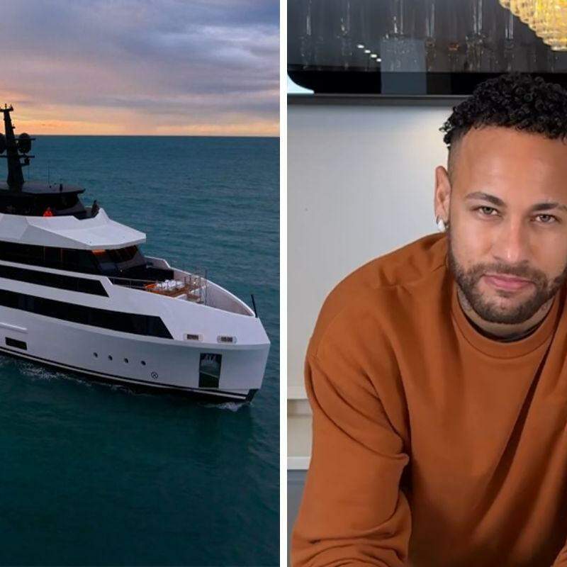 Desenvolvido pela Inace SuperYachts, o novo iate de Neymar, o Enejota, foi criado a partir da conversão de uma embarcação de serviço em um sofisticado iate explorer de luxo