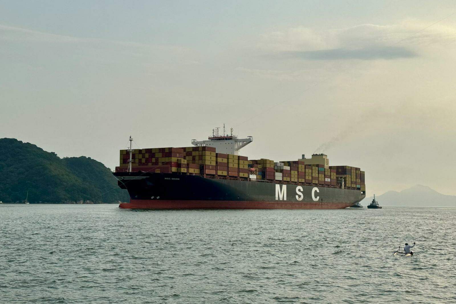 Somente em abril, a movimentação de navios alcançou 89,3 milhões de toneladas, mantendo a trajetória de crescimento desse modal