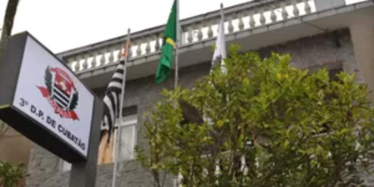 O homem apresentado no 3º Distrito Policial de Cubatão