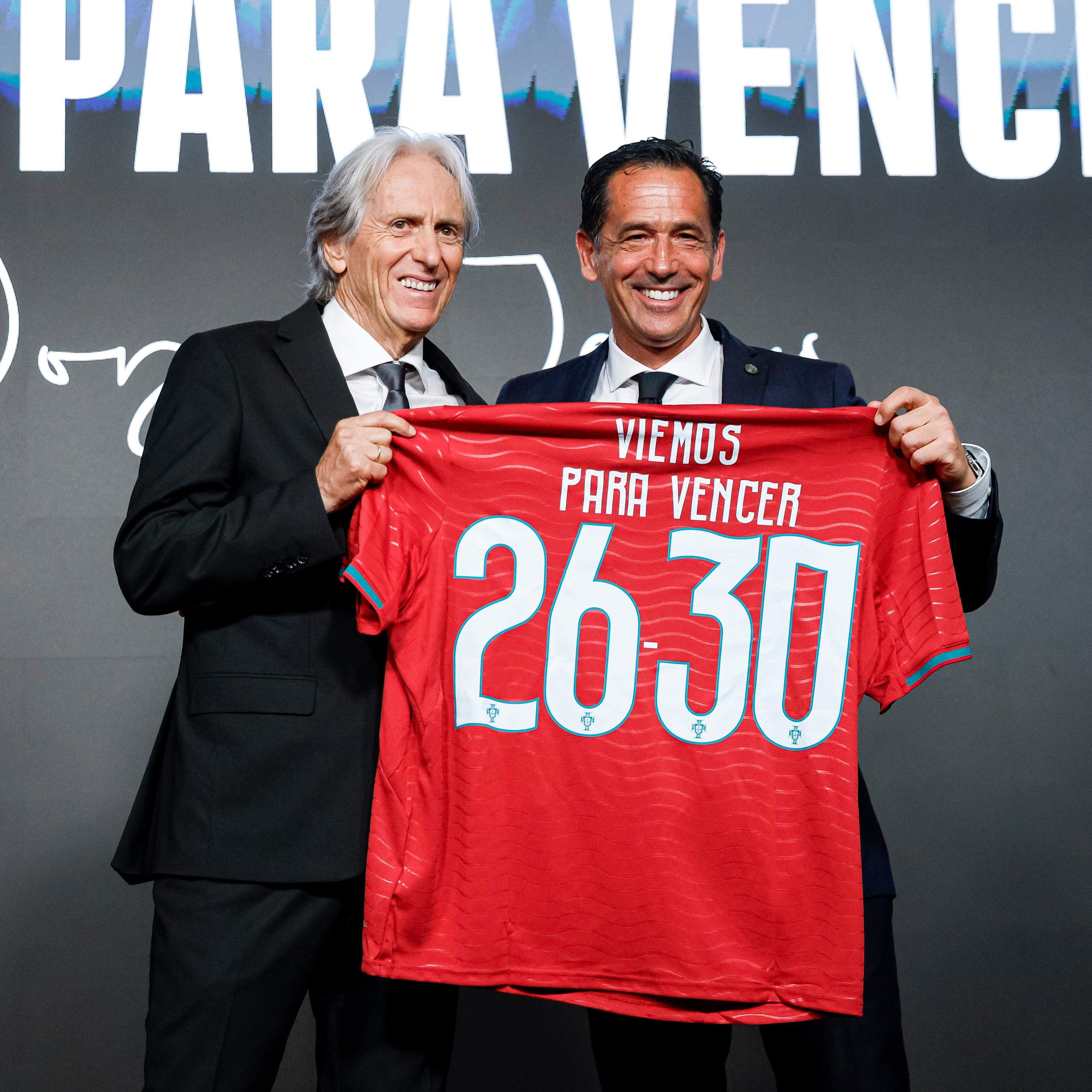 Jorge Jesus terá como principais desafios a Eurocopa de 2028 e a Copa do Mundo de 2030, que será realizada justamente em Portugal, além de Espanha e Marrocos
