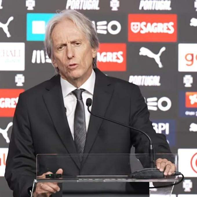 "Aquilo que eu achar que é o melhor para a equipe, para a seleção, é assim que será feito", afirmou Jorge Jesus