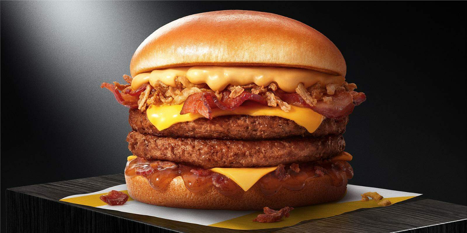 O novo lanche amplia a linha de hambúrgueres premium do McDonald's