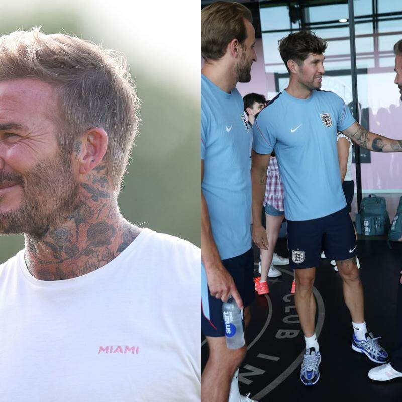 Fora dos gramados, David Beckham está atuando como empresário e é coproprietário do Inter Miami, da MLS, time de Lionel Messi