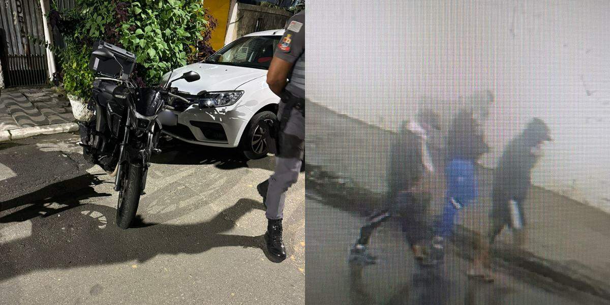 Parte dos suspeitos tentou fugir ao perceber a aproximação das viaturas