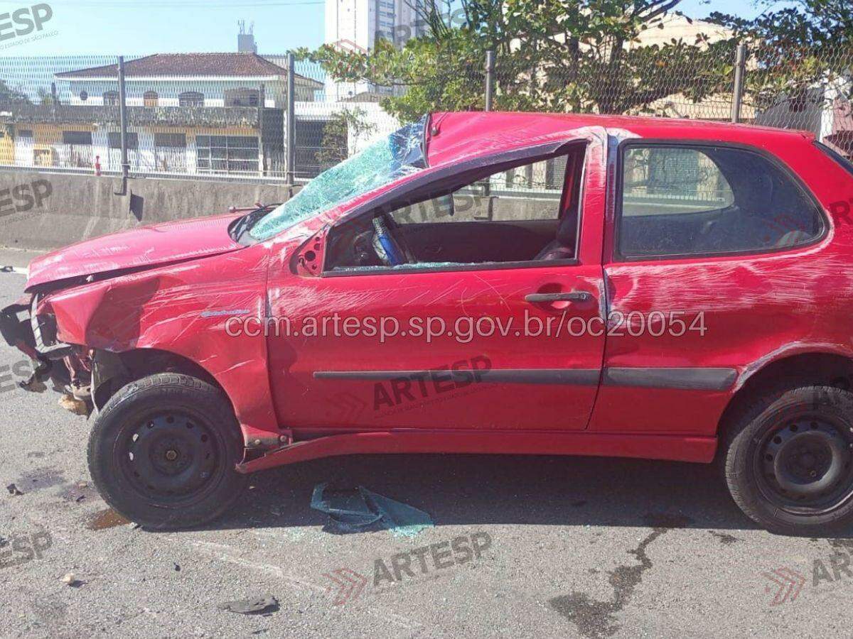Colisão aconteceu na alça de acesso da rodovia