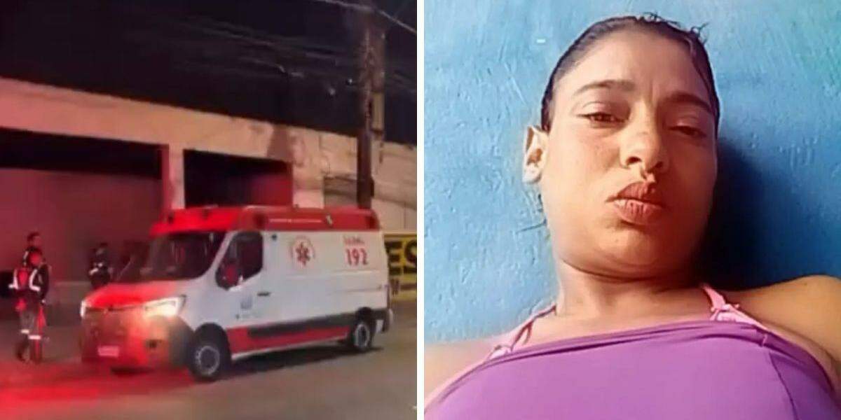 Samu foi acionado e constatou a morte de Fabiana no local