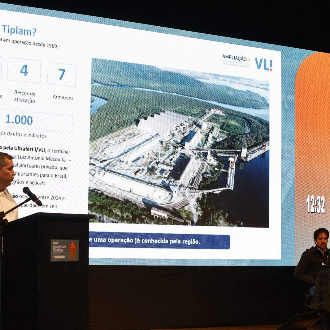 Sob críticas, representantes da empresa apresentaram o Estudo e o Relatório de Impacto Ambiental