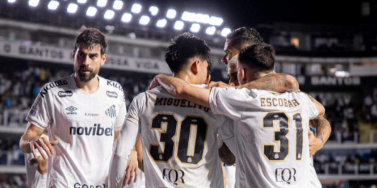 Última partida do Santos no Brasileirão foi no dia 30 de maio, quando bateu o Vitória por 3 a 1 na Vila Belmiro