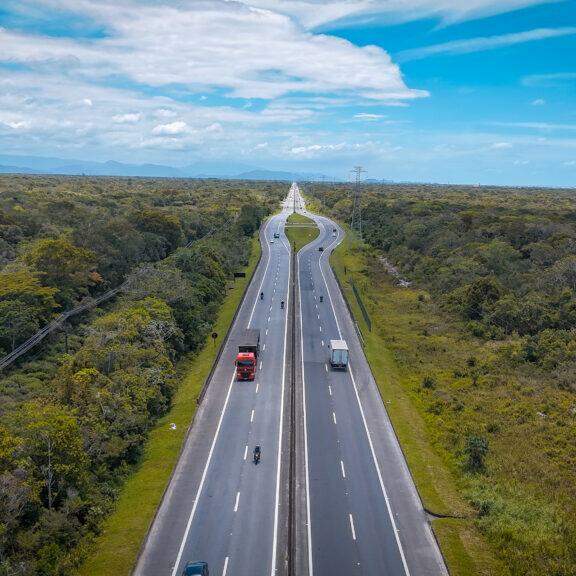 Intervenções vão transformar 23,5 quilômetros de vias marginais entre Praia Grande e Peruíbe
