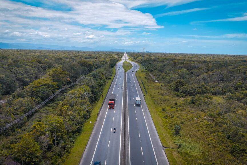 Intervenções vão transformar 23,5 quilômetros de vias marginais entre Praia Grande e Peruíbe