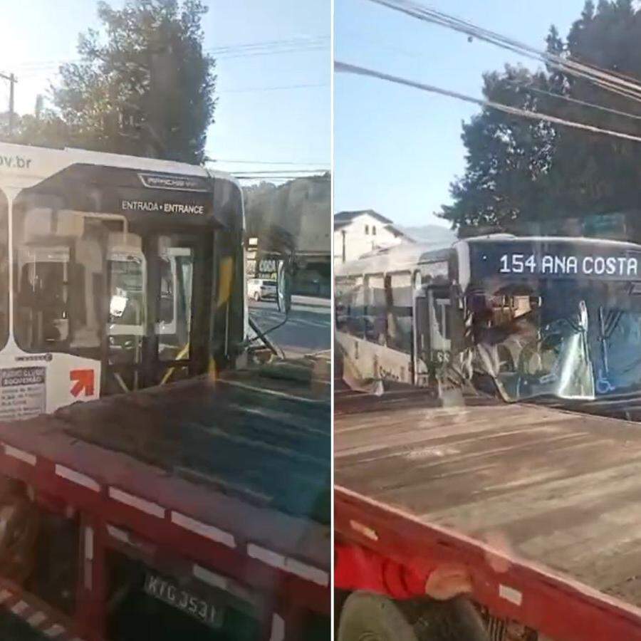 Passageiros foram transferidos para outro transporte
