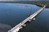Intervenções na Ponte dos Barreiros para o VLT visam ampliar a segurança e construir duas novas pistas em São Vicente
