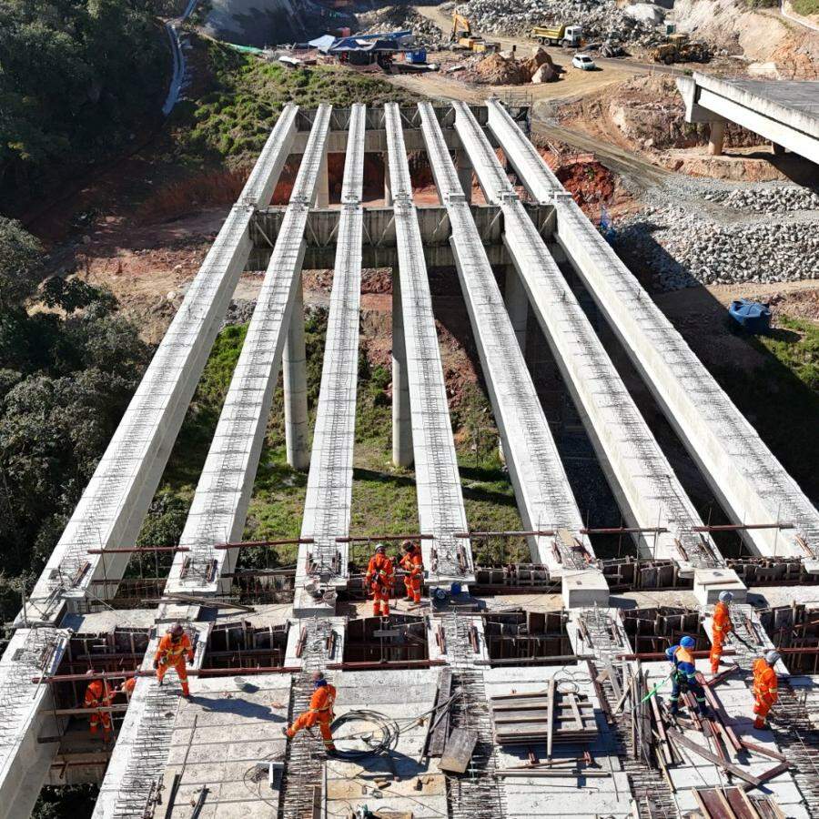 The remaining 20 kilometers of the Northern Section will cross the municipalities of São Paulo, Guarulhos and Arujá, handling a high volume of truck traffic