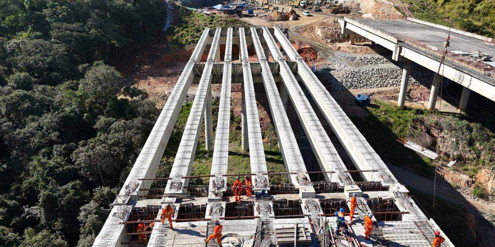 The remaining 20 kilometers of the Northern Section will cross the municipalities of São Paulo, Guarulhos and Arujá, handling a high volume of truck traffic
