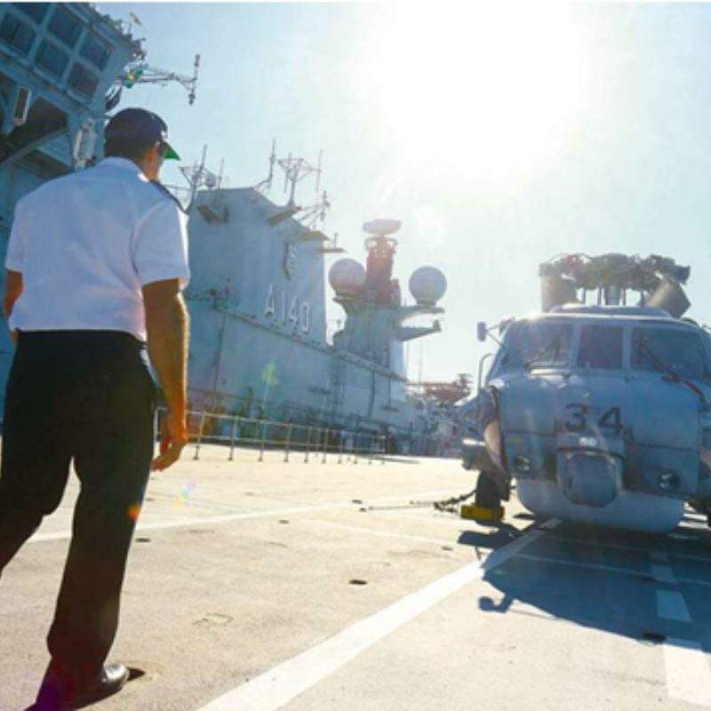 Operação Aderex 2026 trouxe à Baixada Santista o Navio-Aeródromo Multipropósito Atlântico e outras embarcações de menor porte