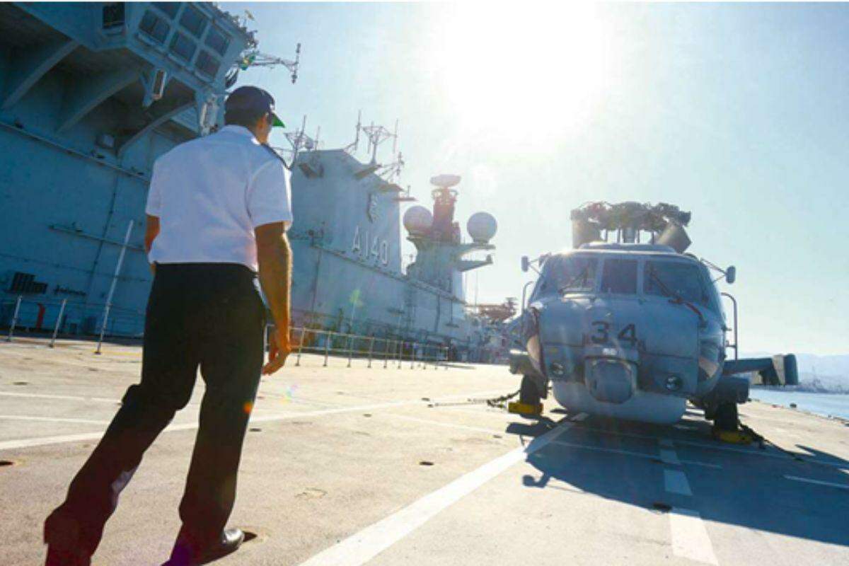 Operação Aderex 2026 trouxe à Baixada Santista o Navio-Aeródromo Multipropósito Atlântico e outras embarcações de menor porte