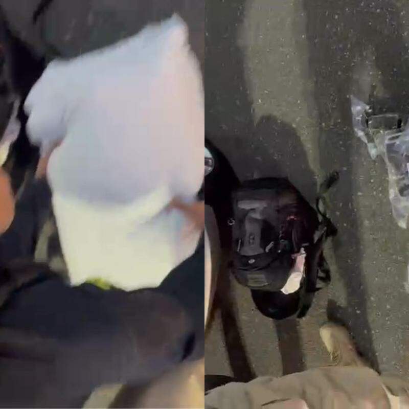 Drogas estavam escondidas dentro de travesseiro