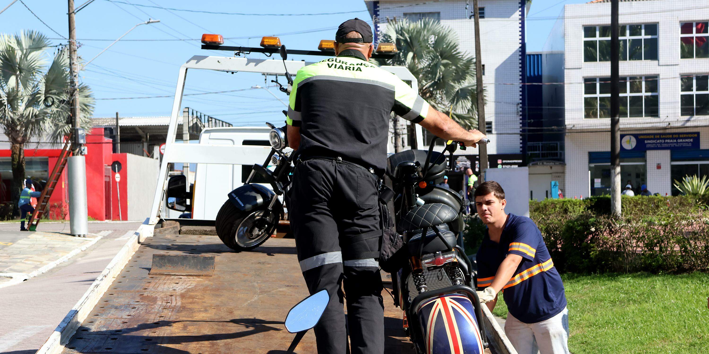 Segundo a Prefeitura de Praia Grande, até maio deste ano já haviam sido recolhidos 308 equipamentos durante as operações