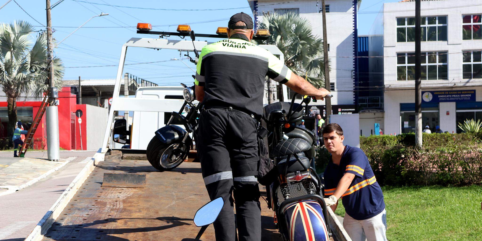 Segundo a Prefeitura de Praia Grande, até maio deste ano já haviam sido recolhidos 308 equipamentos durante as operações