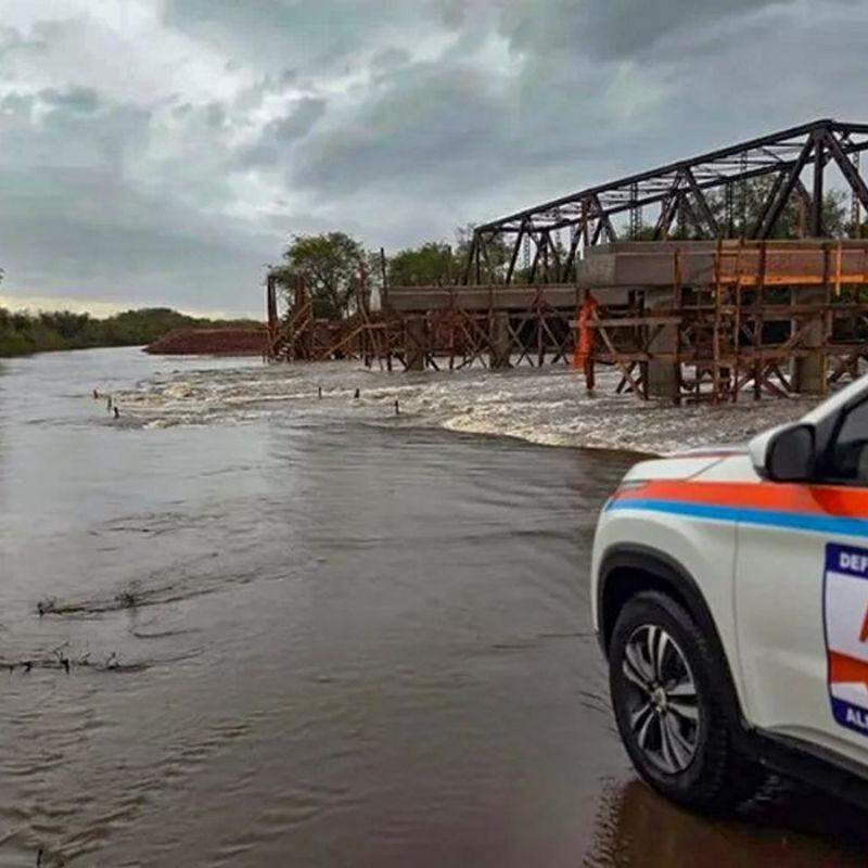 Tempestade e granizo causam prejuízo a 43 municípios no RS