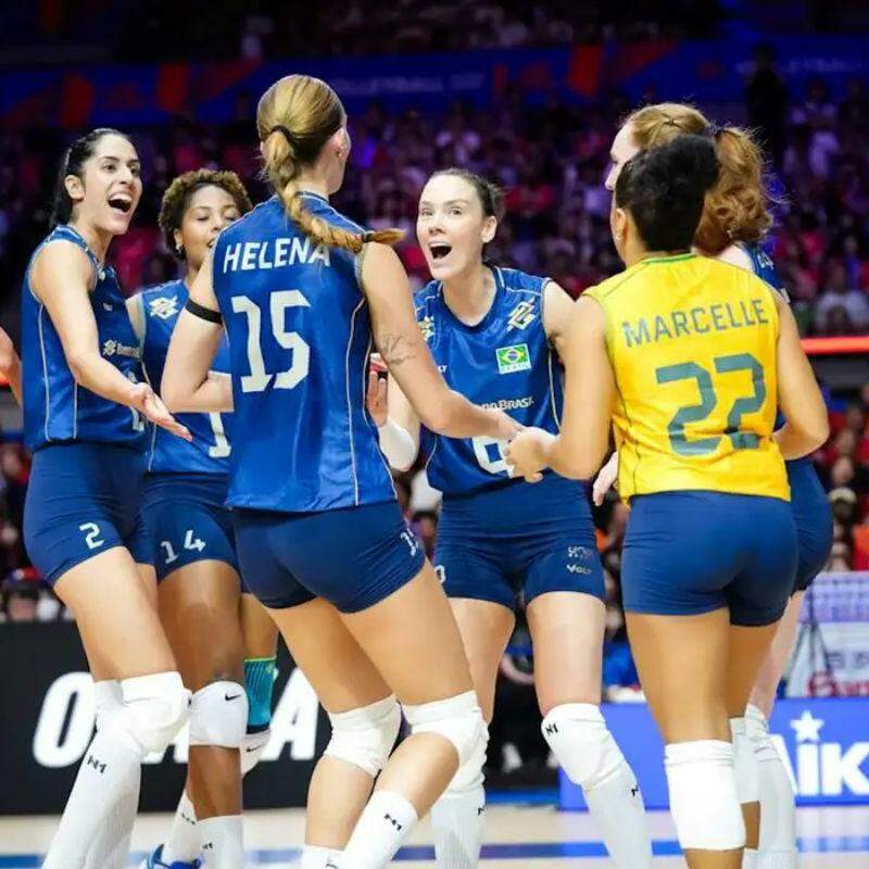 Liga das Nações: seleção feminina pega Japão na quarta em 1º mata-mata