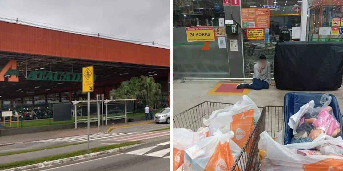 A dona de casa fez duas compras no Atacadão de Praia Grande; a primeira foi concluída normalmente, mas a segunda teve problema no Pix