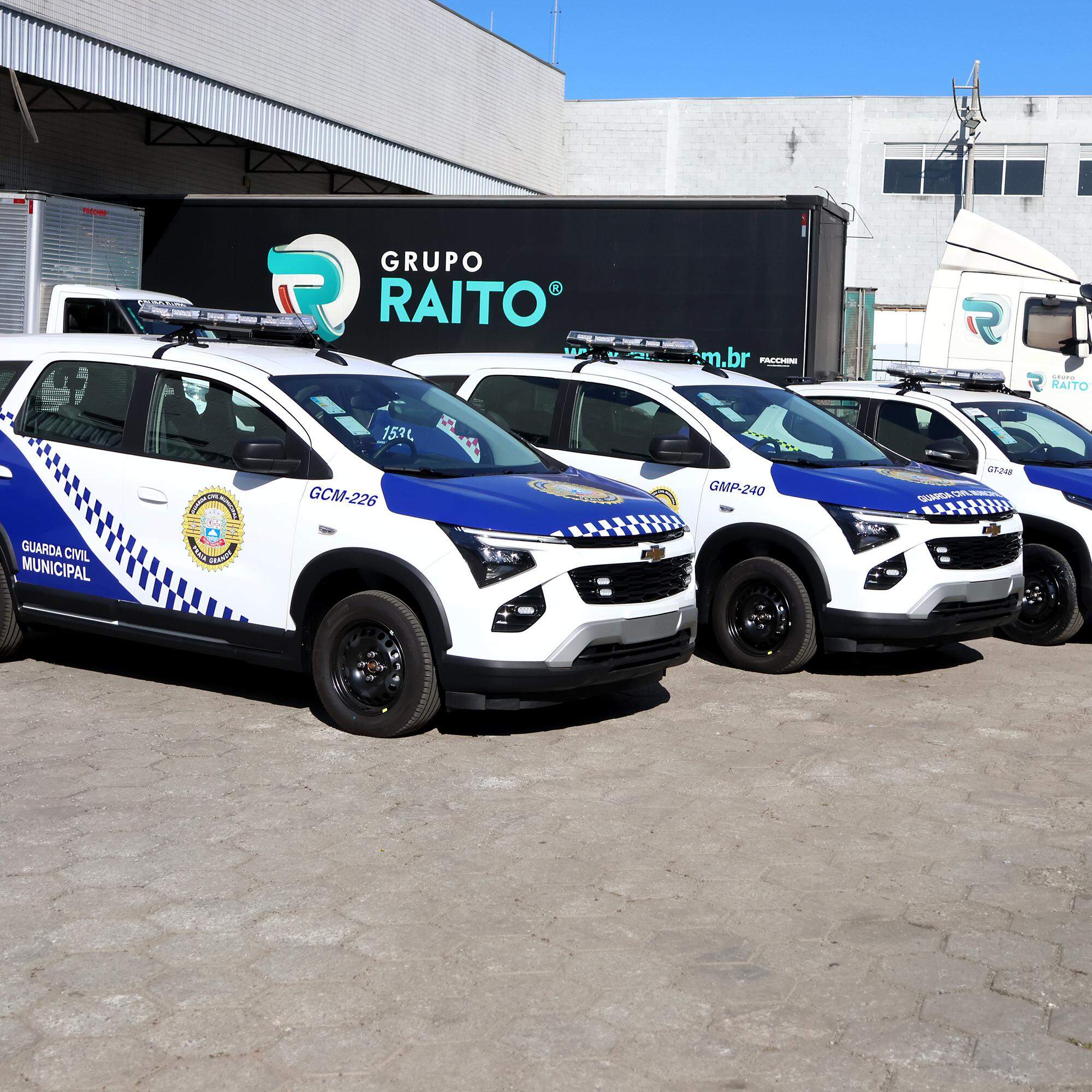 Dos veículos que chegam, 21 são para o Patrulhamento Comunitário Integrado