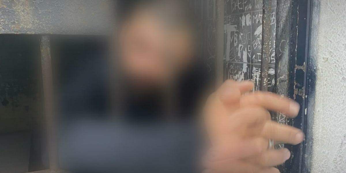 O homem foi encaminhado para o sistema penitenciário