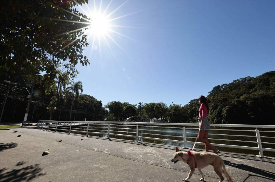 Não há pressa para quem quer contemplar a paisagem e descansar da correria de outros pontos de Santos
