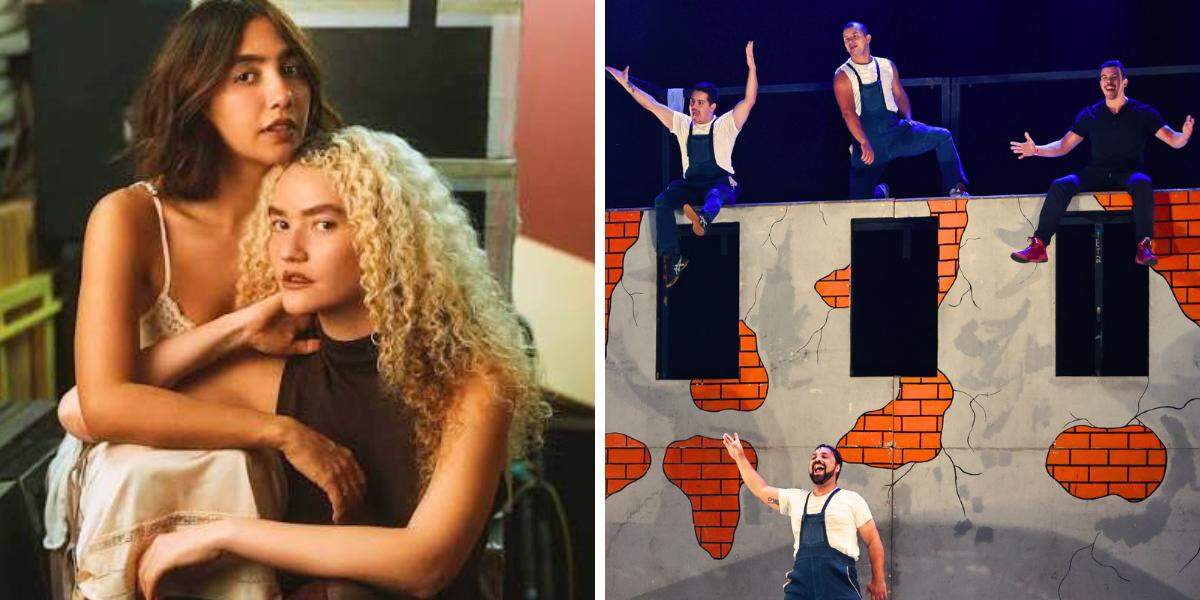Anavitória: show do álbum Claraboia, em Santos; Construtores: circo inspirado nas obras urbanas
