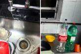 Louça suja e acumulada é um dos transtornos; garrafas plásticas é estratégia para guardar água, quando chega