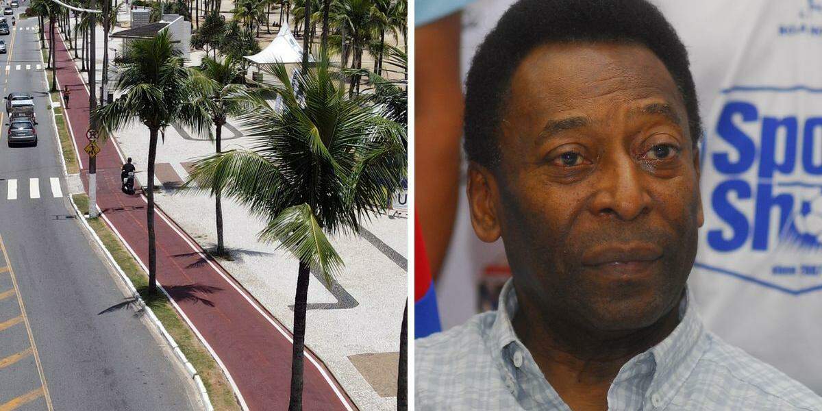 Pelé serviu o Exército em fortaleza na orla de Praia Grande