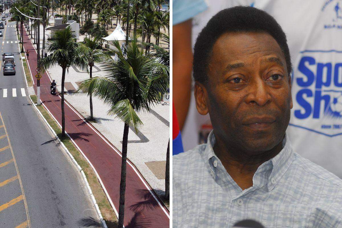 Pelé serviu o Exército em fortaleza na orla de Praia Grande