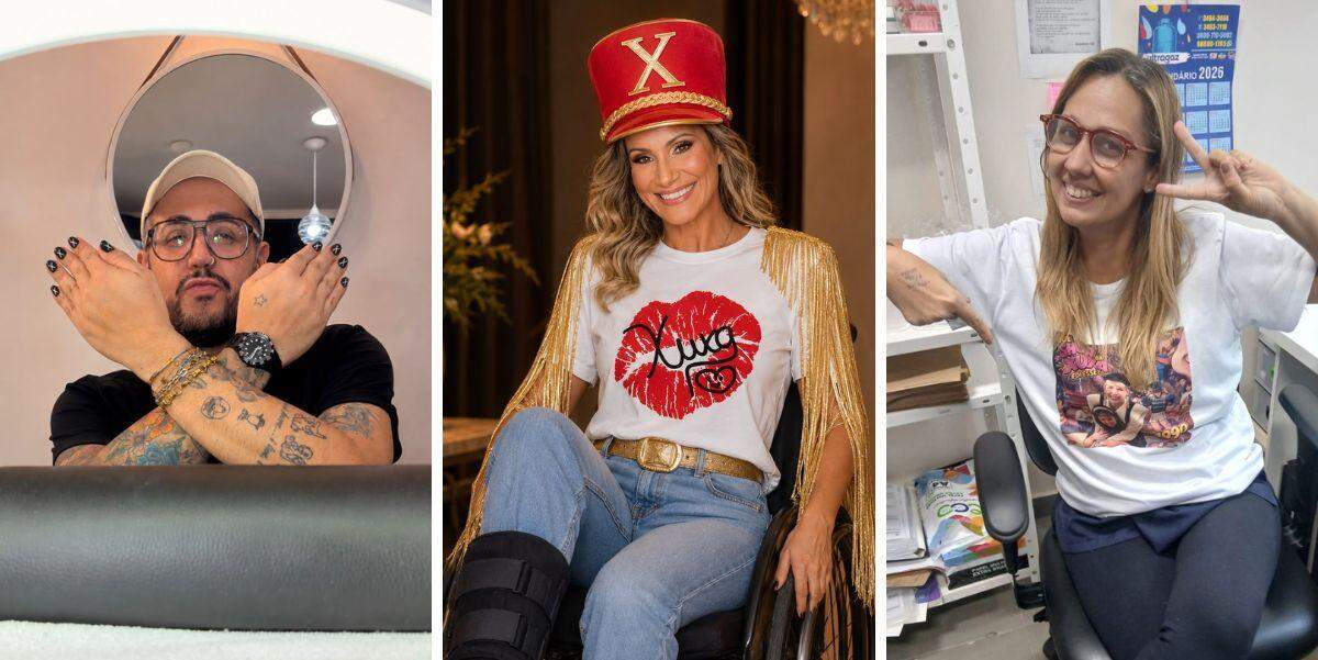 Fãs da Rainha dos Baixinhos, Diego, Thaís e Carolina se preparam para a apresentação de Xuxa neste sábado, no Nubank Parque