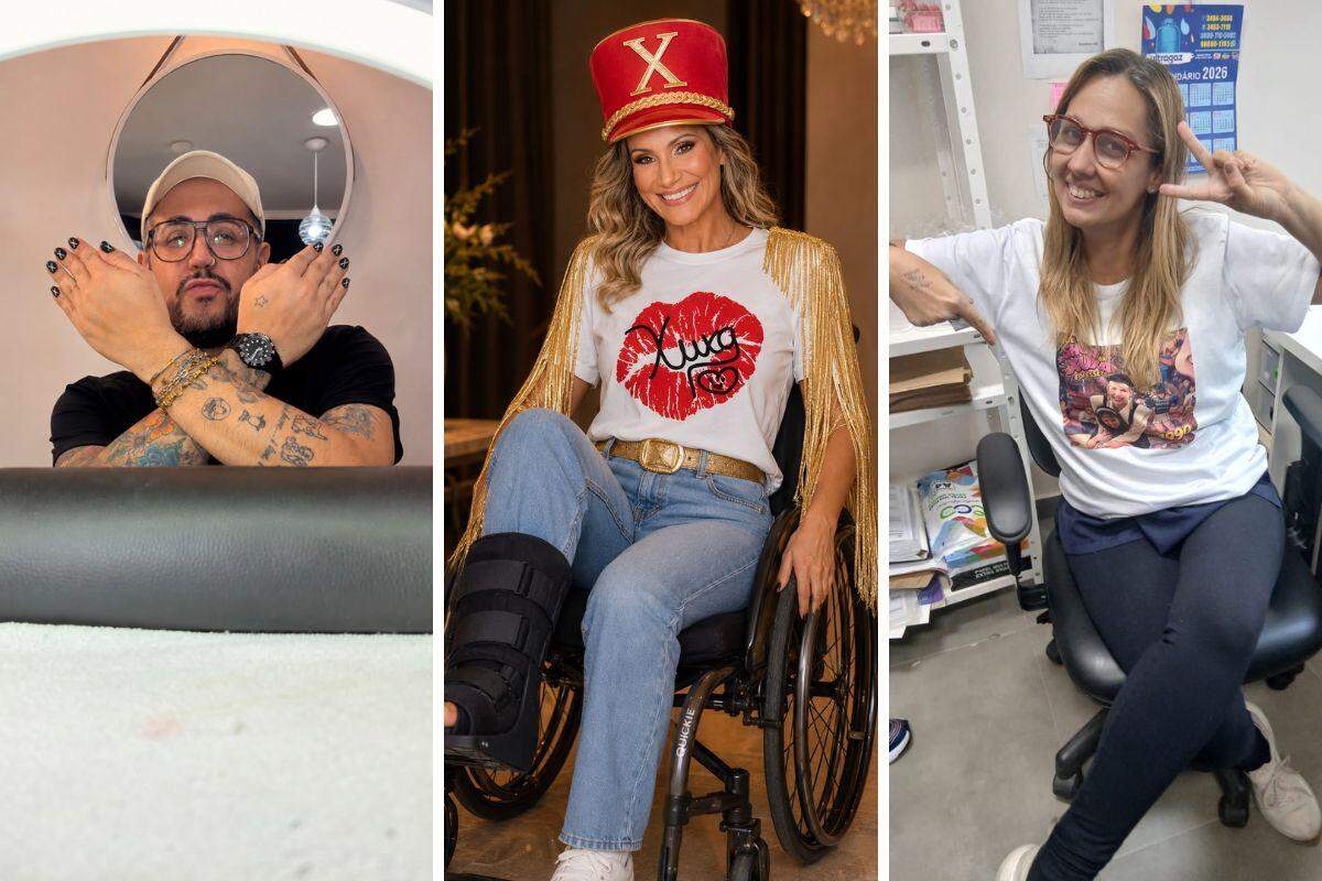 Fãs da Rainha dos Baixinhos, Diego, Thaís e Carolina se preparam para a apresentação de Xuxa neste sábado, no Nubank Parque