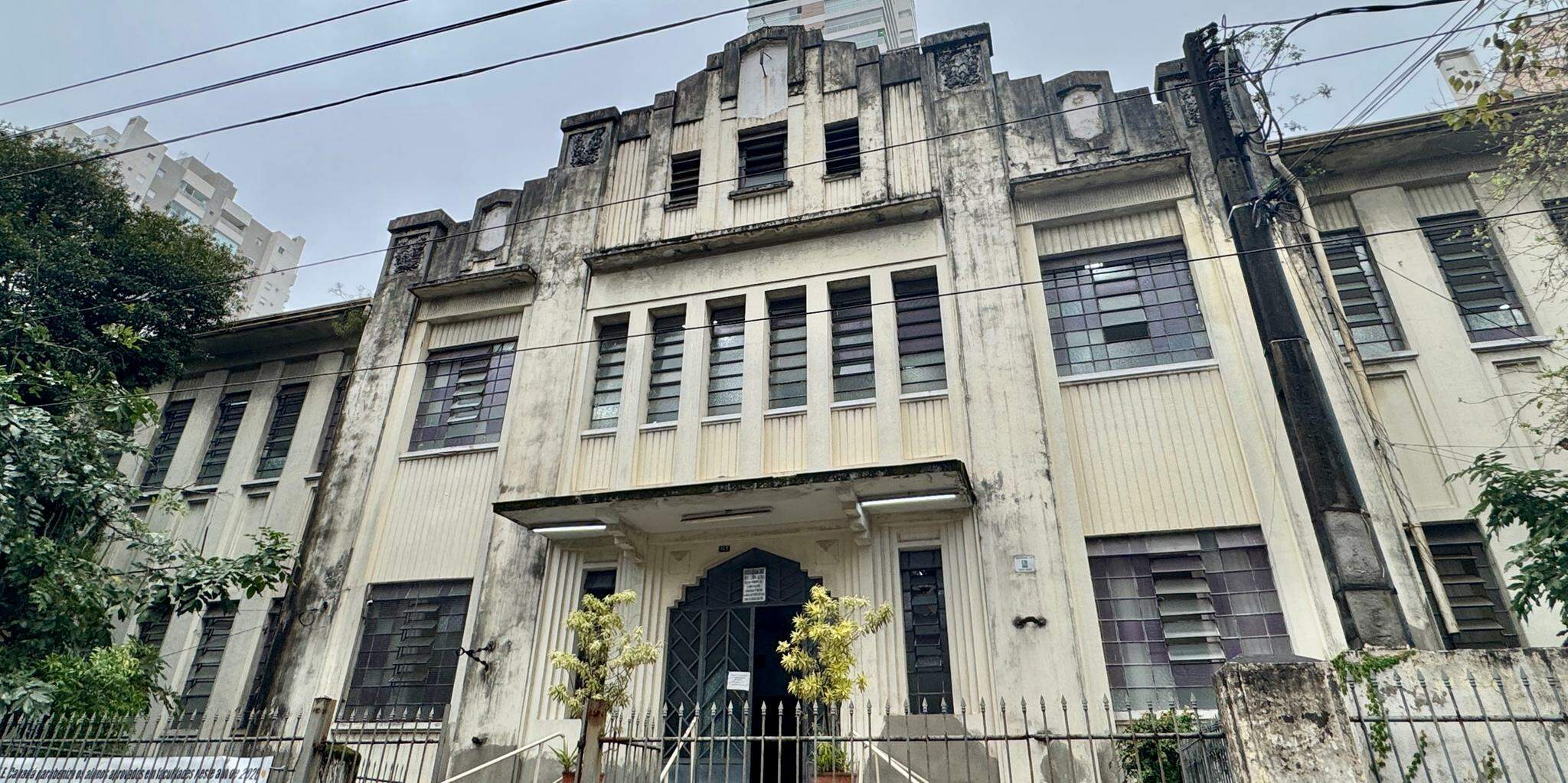 Escola Estadual Canadá, em Santos: rede paulista reabriu nesta sexta-feira (24)
