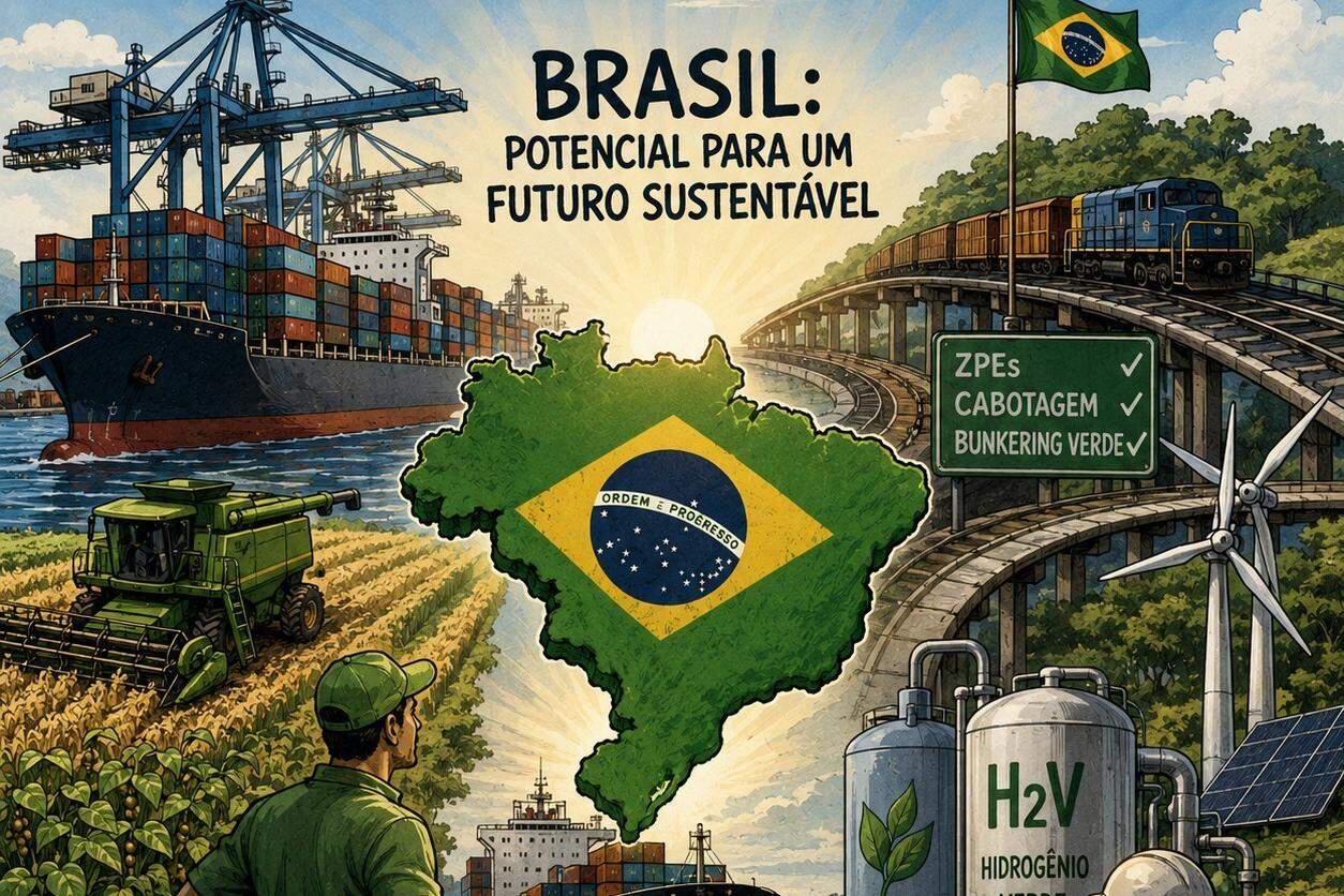 Os dois freios da competitividade brasileira nos portos