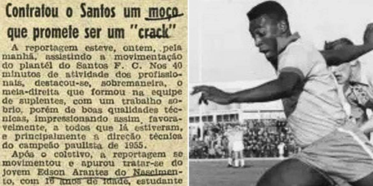 "O Santos foi o escolhido para receber Pelé porque havia sido campeão paulista em 1955, então era considerado o time mais forte do momento."