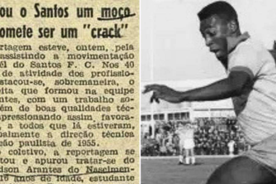 "O Santos foi o escolhido para receber Pelé porque havia sido campeão paulista em 1955, então era considerado o time mais forte do momento."