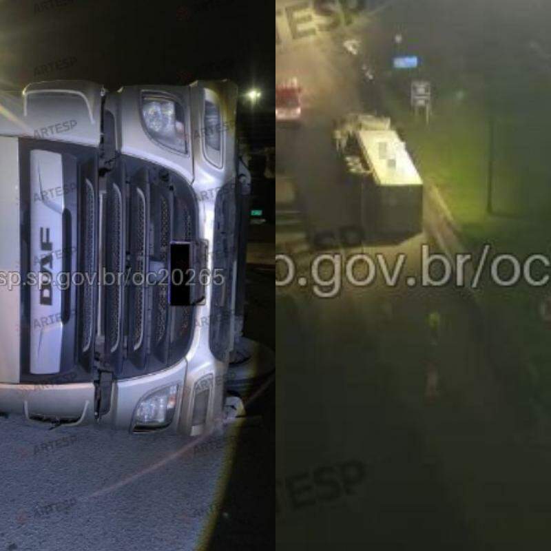 Conforme o CCM, não houve registro de congestionamento durante a ocorrência